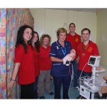 Epsom Rotaract present equipment to Epsom Medical Equipment Fund @epsom_rotaract @epsom_sthelier 