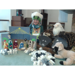 The KNITVITY sends us Baaahmy again - St Mark’s Epsom Downs #knitivity