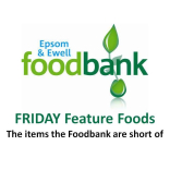 Epsom & Ewell Foodbank Friday Foods – the items the Foodbank are short of this week @EpsomFoodbank 