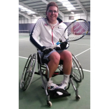 Shrewsbury Tennis Club regular enjoys first taste of international tennis