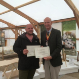 Richard Illingworth wins best design and best crafted piece of furniture