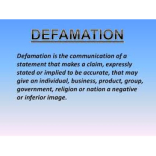 Defamation On Social Media Is Growing. 