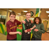 Children get a slice of gory Halloween action at St John Ambulance event in Stretford Mall