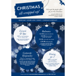 Christmas all wrapped up from Bolton Whites Hotel! 