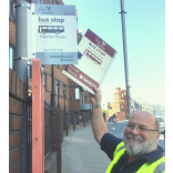 New Bus Stop Signs Across The Isle of Man