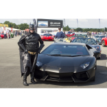 Television Stars Enjoy A Spin At The Supercar Event! @Childrens_Trust