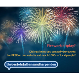 Firework Displays in St Albans & Harpenden
