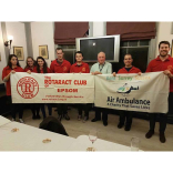 Great fundraising from @Epsom_Rotaract for @KSSairambulance
