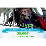 80 year old Reigate Mayor - David Powell takes to the skies to raise money for local youth clubs @JumpForLyfe