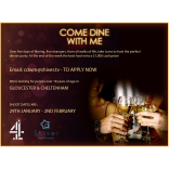 Come Dine With Me is Back and Casting in Gloucester