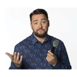 Funny man Jason Manford warms up for his Muddle Class Tour near Shrewsbury