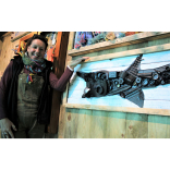 Plastic art with a conservation heart  at Living Coasts   