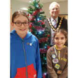 Artists from Girlguiding UK with festive flourish in #Epsom and #Ewell 