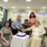 Music to their ears – care home’s first birthday celebrations strike the right note