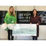 West Country house builder raises over £25,000 for  Children’s Hospice South West 