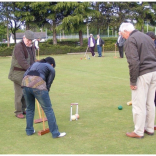 Spring into action - play croquet!