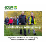Sign up for diabetes social walks in Epsom and Ewell – weekly walk @EpsomEwellBC