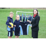 MOSS HEY PUPILS SPORTING NEW KITS THANKS TO REDROW