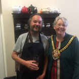 Mayor of Wolverhampton visits Gatis Community Space
