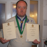 David Aston, an Explorer Scout t Leader with the Tame Valley District has been awarded his Medal of Merit  Award for Services to Scouting