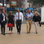 Task Force makes fact-finding tour to see the challenges and opportunities facing town centres    