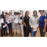 Blenheim High School #Epsom students celebrate excellent A level and BTEC results @ BlenheimEpsom