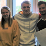 Highclare pupils celebrate A-level success