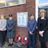  RAF Air Cadet Remembrance Day Salute at Brownhills School