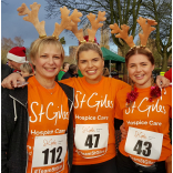 FAMILIES KICK OFF FESTIVE FUN WITH ST GILES HOSPICE RUDOLPH RUN AT TAMWORTH CASTLE