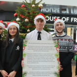 Bishop Vesey's Grammar School's 'Giving Tree' spreads festive cheer