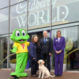 Cadbury World visitors raise £5,000 to name guide dog