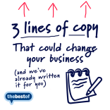 Marketing Tips - a 3 line email