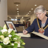 Council opens book of condolence in memory of Councillor Peter Bilson