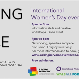 Raising her Voice - International Women`s Day, Walsall