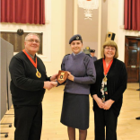Walsall Air Cadet receives top award from Mayor & Mayoress of Walsall