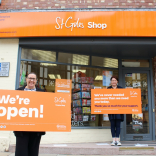 ST GILES HOSPICE TO RE-OPEN EIGHT MORE SHOPS