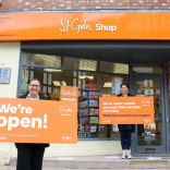  ST GILES HOSPICE TO RE-OPEN EIGHT MORE SHOPS