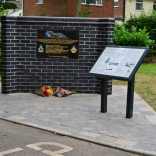 Memorial unveiled to honour airmen killed in Wednesfield 