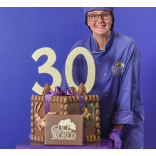 Cadbury World marks 30th anniversary with birthday-themed chocolate creation