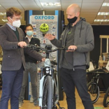 Cyclists steering towards an electric future - mayor