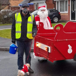 Willenhall Carnival and Father Christmas have teamed up again this year to provide some festive joy across Willenhall for families and children.  