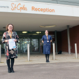 ST GILES HOSPICE ACCLAIMED FOR EXCELLENCE OF EDUCATION SERVICE