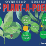 Plant-A-Poem at Highbury Orchard Community with the Overhear app