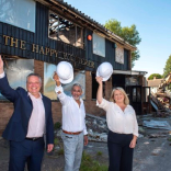  Demolition works start on derelict Bilston pub