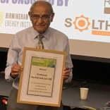 Professor Gatrad OBE receives the prestigious David Middleton Sustainability Award
