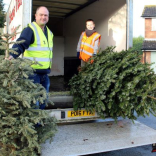 Go green and TreeCycle this winter to support St Giles Hospice