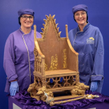 Cadbury World honours the Queen with royal chocolate creation