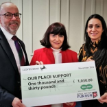 £1,000 raised to boost support hub