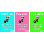 Epsom & Ewell Borough Council launches anti-littering campaign @EpsomEwellBC #KeepEpsomClean