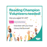 Reading Champion Volunteers Needed!